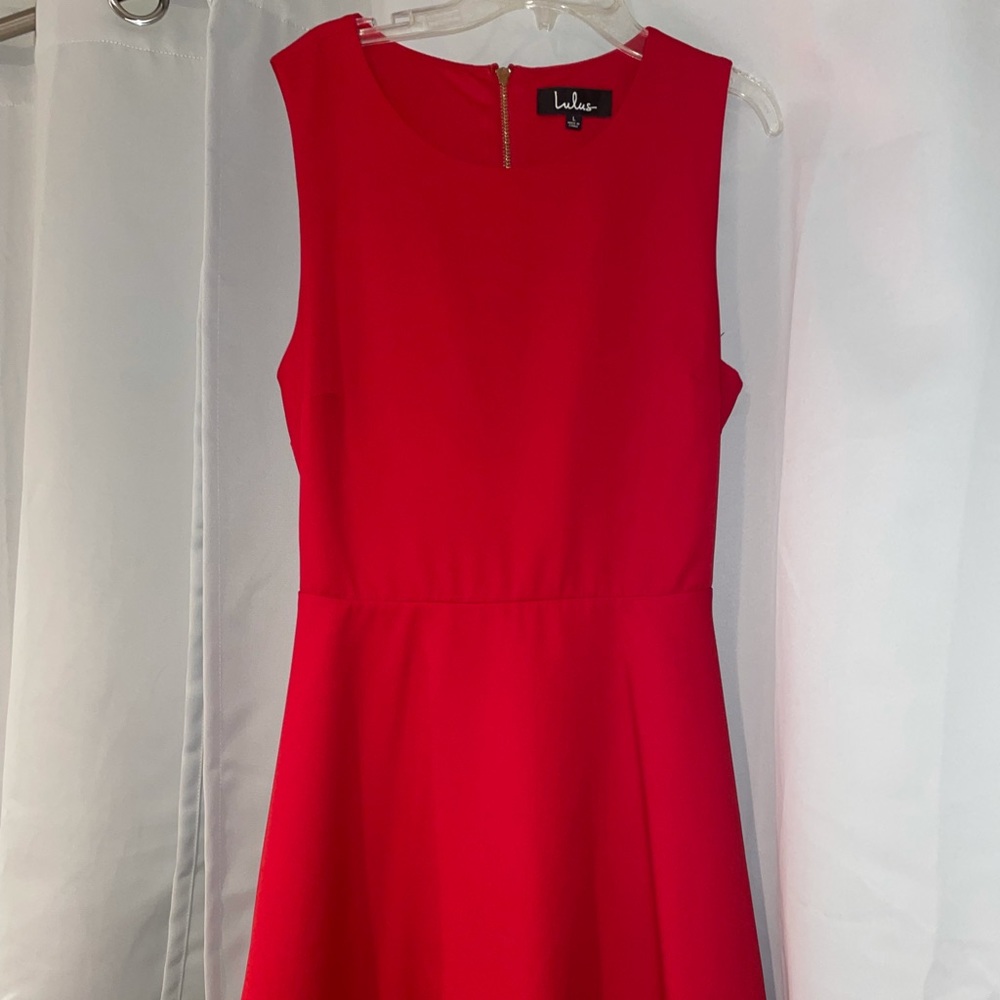 Beautiful red dress